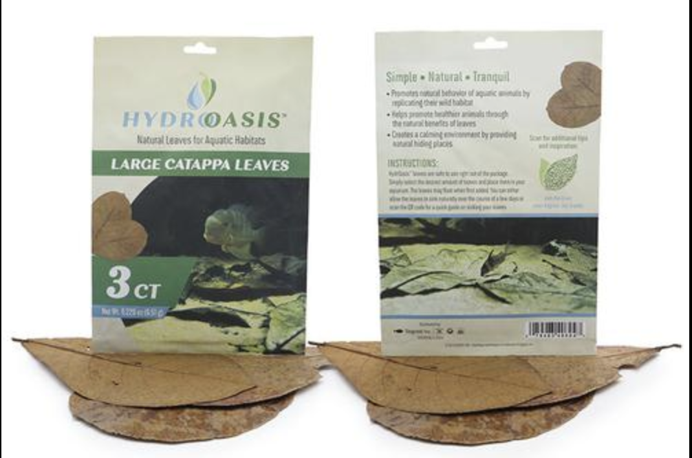 HydrOasis™ Catappa Leaves Large 3 Ct