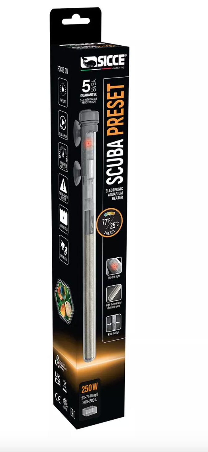 Sicce Scube Contactless Submersible Heater