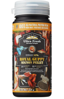 Ultra Fresh Royal Guppy Mignon Pellet - 120ML / 53g
