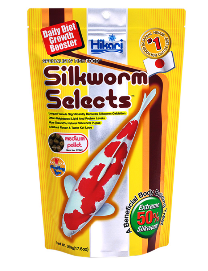Hikari Koi Silkworm Selects - 17.6oz