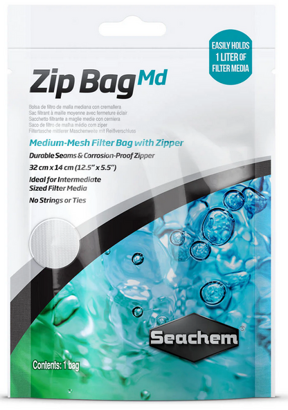 Seachem Zip Media Bags